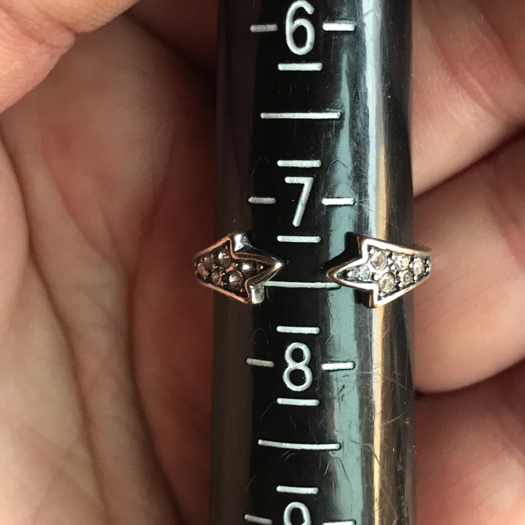 Silver Pave Ring